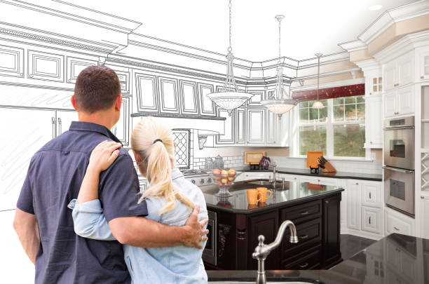 Professional Cabinet Refacing technician working in Kimberton, PA